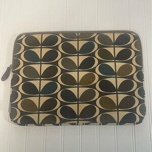 Orla Kiely Multi Stem Stylish Geometric 15” Laptop Sleeve Multi-Color
